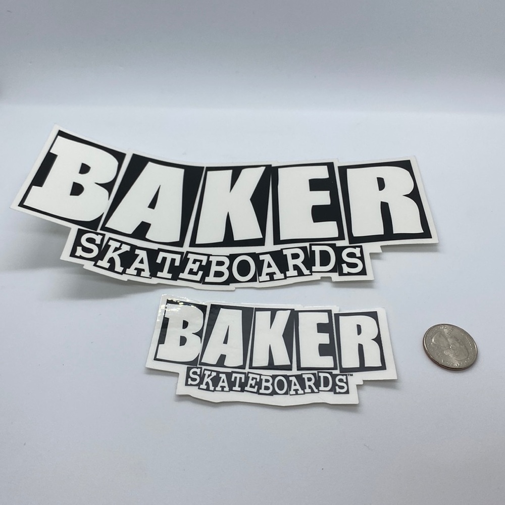 2 Baker Skateboards Stickers